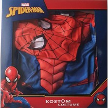Liyavera Disney Marvel Orjinal Lisanslı Spiderman Kostümü - Örümcek Adam Kostümü Çocuk Kıyafeti