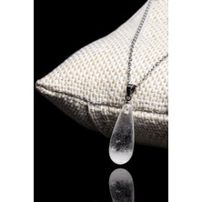 Tesbih Atölyesi Sertifikalı Aaa Kalite Doğal Kristal Kuvars Taşı Kolye