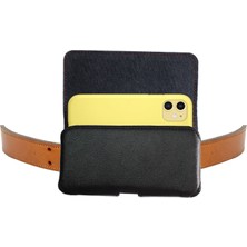 Vizyon iPhone 11 Bel Kemer Kılıfı iPhone Xr Kemere Takılan Kılıf Kapaklı