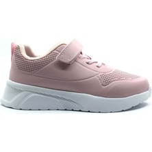 Cool Zila Pembe Cırtlı Hafif Taban Kız Çocuk Spor Ayakkabı