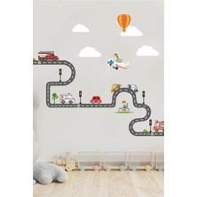 Piksel Grafik Trafik Set Çocuk Odası Sticker