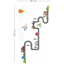 Piksel Grafik Trafik Set Çocuk Odası Sticker