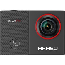 Akaso EK7000 Pro 4K Wi-Fi Aksiyon Kamera ve Aksesuar Seti (Akaso Türkiye 2 Yıl Garantili)
