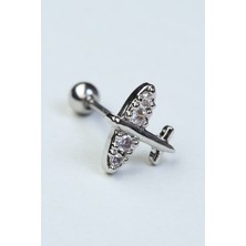 HD Piercing Uçak Model Silver Piercing