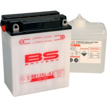 BS Battery BB12AL-A2 (Dry) 1999-2006 Aprilia Scarabeo 200 Uyumlu Akü