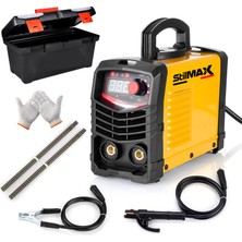 Stilmax Germany Pro MmA200X Çift Kart Igbt Inverter Kaynak Makinesi Dijital Ekran Göstergeli 200A Çantalı