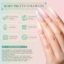 Born Pretty 10 ml Sılky White Serisi Kalıcı Oje CG031 (55845)