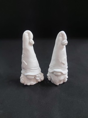 E Hobici  Gnome Kız Erkek Cüce Seti 10X4,5CM +10X4,5CM