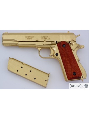 Denix Dnx Tarihi Silahlar › Denix Koleksiyon Grubu-Otomatik .45 Tabanca M1911A1, Abd 1911 (Birinci Dünya Savaşı ve Iı)-Orijinalden Ilham Alan Tasarım.