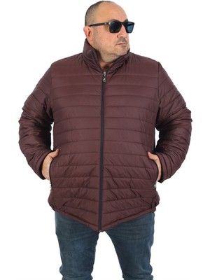 Starbattal Büyük Beden Jessica Su Itici Mont 22820 Bordo