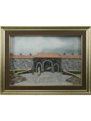 e38 EL İŞÇİLİĞİ KAYSERİ KARA MUSTAFA PAŞA SARAYI TABLO - 5513