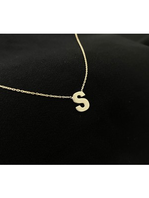 Kiriş Gümüş Gümüş Harf Kolye