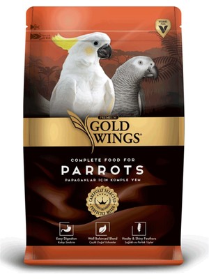 Gold Wings Premium Papağan 1 kg