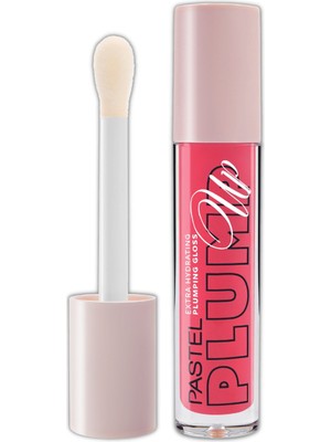Pastel Işıltılı Dolgunlaştırıcı Pembe Dudak Parlatıcısı 5.3 ml Aloe Vera ve Hyaluronik Asit