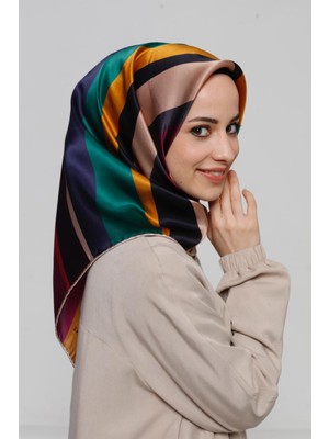 Armine Nostalji Saf Ipek Sura Eşarp  8301D (S)-84