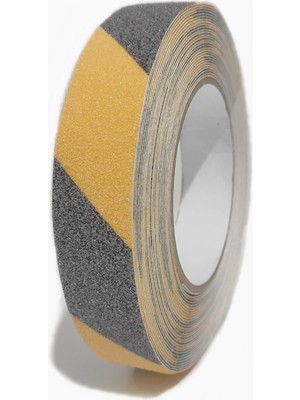 Bant Evi Merdiven Kaydırmaz Bant Sarı Siyah 25mm Kaymaz Bant 2.5cm Sarı-Siyah