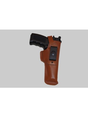 Kuyucular Deri 14'lü Browning Hp Deri Tabanca Kılıfı K-155-T