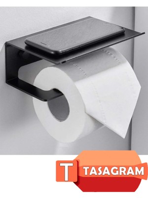 Tasagram Metal Banyo Wc Kağıt Rulo Peçetelik, Tuvalet Peçete Askılığı