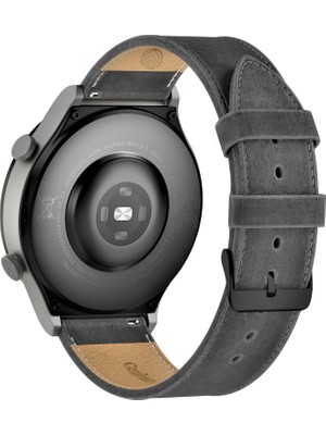 Vagave Huawei Watch Hakiki Deri Kordon 46mm Watch GT 5 Gt 2 3 4 5 Pro Se 2e Huawei Watch 4 Pro Ultimate Elite Gt2 E Gt2e Gt2pro Gt3 Pro Gt3pro Gri Deri Kordon Kayış 46 22mm