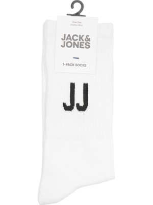 Jack & Jones Jj Logolu Tekli Çorap-12229545