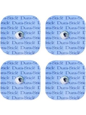 Dura Stick Dura-Stick Plus 5x5 cm Çıt Çıtlı Tens Elektrodu 4 Adet (1 Paket)