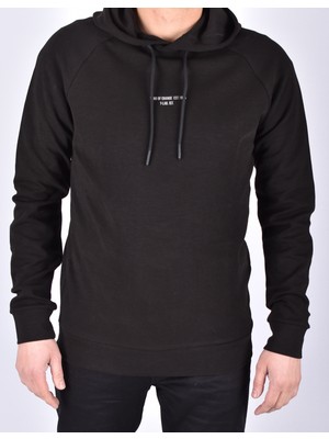 Esw 1936 Kapüşonlu Sweat/siyah/l