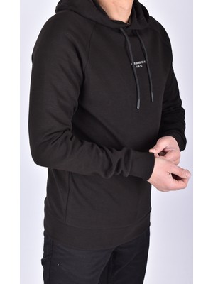 Esw 1936 Kapüşonlu Sweat/siyah/l