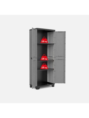 Sadece Nette Plastik Dolap, Mutfak Dolabı, Plastik Bahçe Dolabı, Çok Amaçlı Plastik Dolap