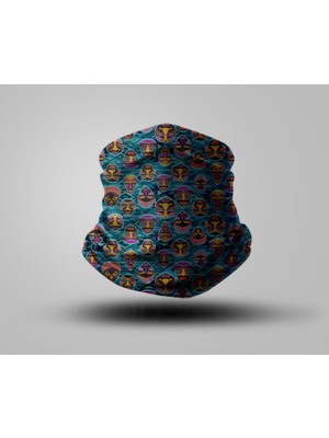 Buffalo Motorcu Baf Maske Outdoor Boyunluk Unisex Bandana