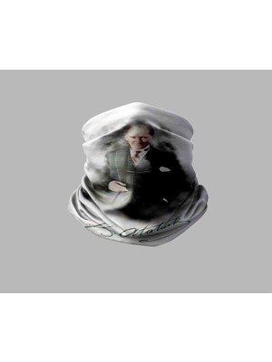 Mustafa Kemal Atatürk Tasarımlı Motorsiklet Bandana