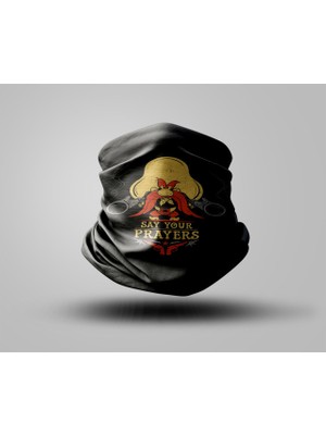 Buffalo Motorcu Baf Maske Outdoor Boyunluk Unisex Bandana