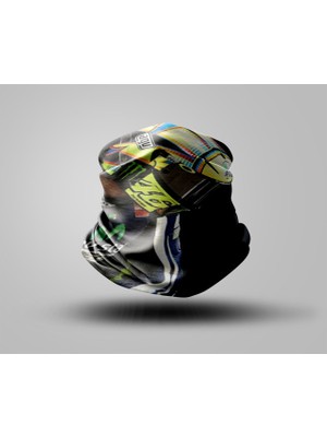 Buffalo Motorcu Baf Maske Outdoor Boyunluk Unisex Bandana