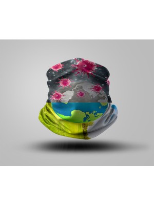 Buffalo Motorcu Baf Maske Outdoor Boyunluk Unisex Bandana