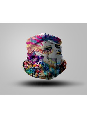 Buffalo Motorcu Baf Maske Outdoor Boyunluk Unisex Bandana