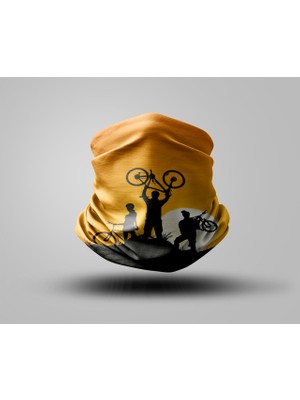 Buffalo Motorcu Baf Maske Outdoor Boyunluk Unisex Bandana