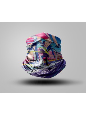 Buffalo Motorcu Baf Maske Outdoor Boyunluk Unisex Bandana