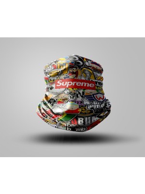 Buffalo Motorcu Baf Maske Outdoor Boyunluk Unisex Bandana