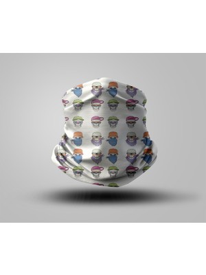 Buffalo Motorcu Baf Maske Outdoor Boyunluk Unisex Bandana