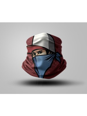 Buffalo Motorcu Baf Maske Outdoor Boyunluk Unisex Bandana