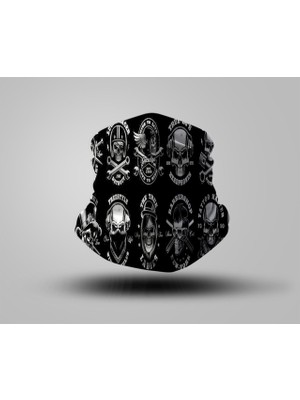 Buffalo Motorcu Baf Maske Outdoor Boyunluk Unisex Bandana