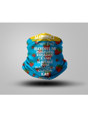 Buffalo Motorcu Baf Maske Outdoor Boyunluk Unisex Bandana