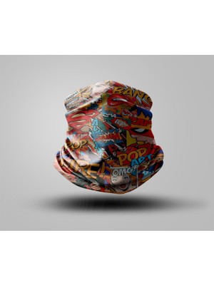 Buffalo Motorcu Baf Maske Outdoor Boyunluk Unisex Bandana