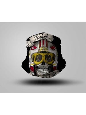 Buffalo Motorcu Baf Maske Outdoor Boyunluk Unisex Bandana