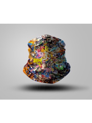 Buffalo Motorcu Baf Maske Outdoor Boyunluk Unisex Bandana