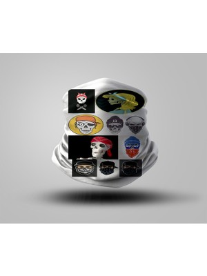 Buffalo Motorcu Baf Maske Outdoor Boyunluk Unisex Bandana