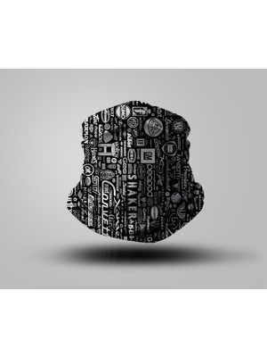 Buffalo Motorcu Baf Maske Outdoor Boyunluk Unisex Bandana