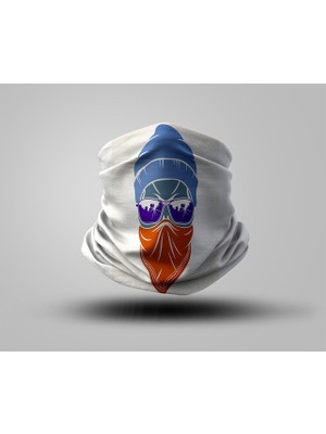 Buffalo Motorcu Baf Maske Outdoor Boyunluk Unisex Bandana