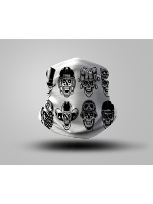 Buffalo Motorcu Baf Maske Outdoor Boyunluk Unisex Bandana