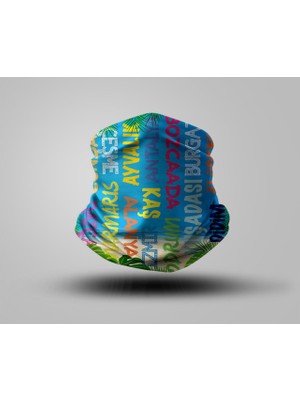Buffalo Motorcu Baf Maske Outdoor Boyunluk Unisex Bandana