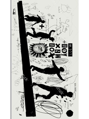 Buffalo Motorcu Baf Maske Outdoor Boyunluk Unisex Bandana